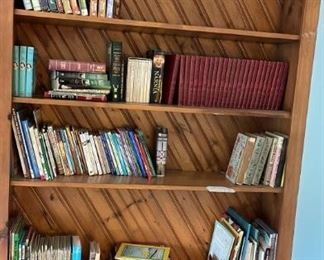 Vintage books, kids books, lots more than pictured