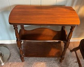 Vintage or antique shelving unit