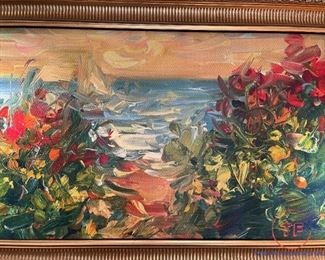 LCD Smart TV with Custom Motorized Art Cover and Frame