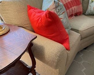 FAIRFIELD Curved Sofa with Matching Ottoman