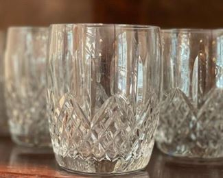 WATERFORD Lismore Old Fashioned Glasses