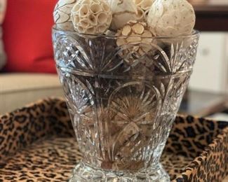 WATERFORD Pineapple Hospitality Footed Vase