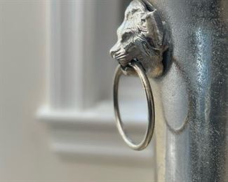 L'Hotel DuMont Paris Pewter Champagne Bucket Stand 