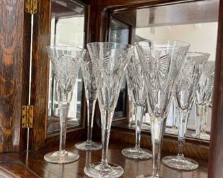 WATERFORD Crystal Millennium Series Champagne / Toasting Flutes