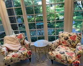 Skyline Furniture Floral Armchairs