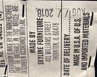 Skyline Furniture Floral Armchairs