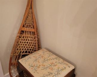 Snow shoes, 1 of 2 pairs.