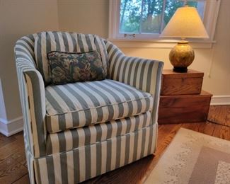 A Pair of "Tub Chairs".