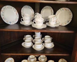 China by: Villeroy & Boch (Mariposa). Richard Ginori (Fiesole). Tiffany & Co .