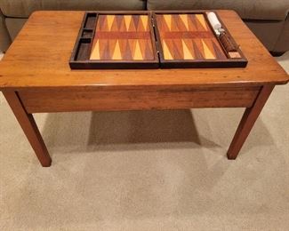 Hand Made Backgammon Set.