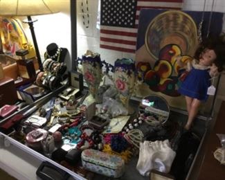 Jewelry case full of Unique items