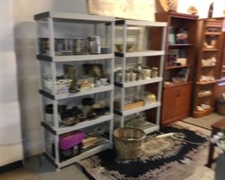 Glassware, plates, dishes and collectibles