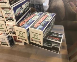 Hess trucks in boxes