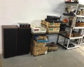 Speakers, electronics, home goods