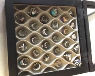 Sterling silver rings