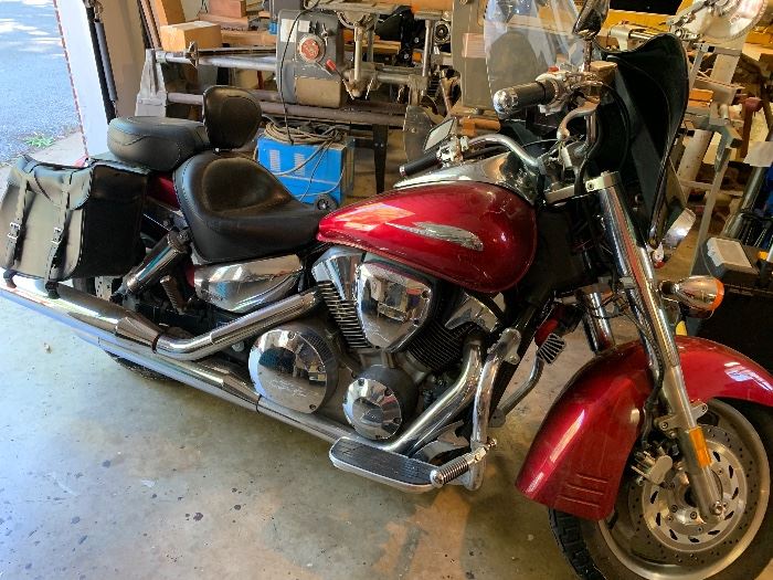 2005 Honda motorcycle, 36,500, after market Mustang seat. Motorcycles can be viewed and purchased ahead of sale, call text 615-336-1675