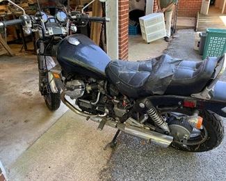 Seat in poor condition.