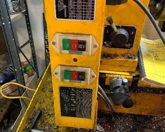 Shopmaster 2000 mill-lather combo