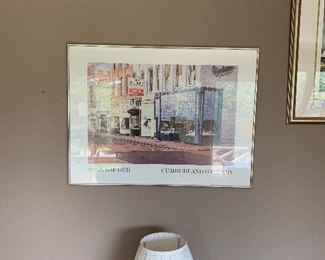 John Baeder signed Nashville Candyland print Cmberland Gallery