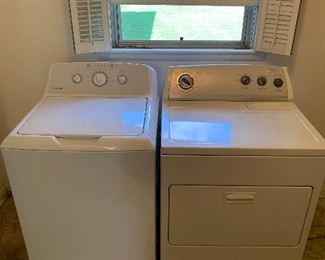 Washer and dryer