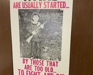 war poster