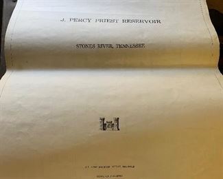 Cumberland River Basin maps 1980s