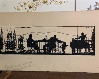 Ugo Moochi cut silhouette