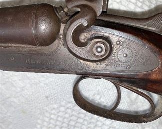 Colt antique double barrel shotgun
