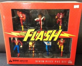 DC DIRECT THE FLASH 7 PIECE PVC SET, IN BOX