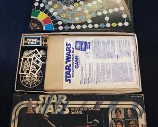 1977 KENNER STAR WARS ESCAPE FROM DEATH BOARDGAME