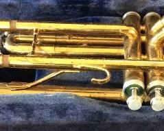 BAND TRUMPET WITH THE CASE #2