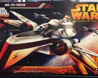 STAR WARS RETURN OF THE SITH ARC-170 FIGHTER JET