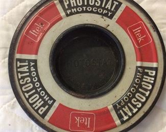 VTG. ITEK PHOTOSTAT ADVERTISING ASHTRAY