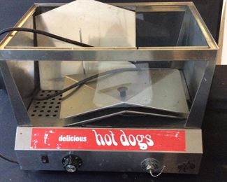 COMMERCIAL HOT DOG ELECTRIC STEAMER
