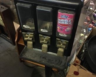COIN OPERATED GUMBALL MACHINE