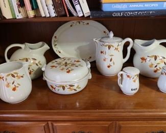 Vintage Hall Jewel Serving Pieces