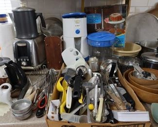 Lots of Kitchen Utensils