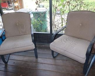 Pair Outdoor Chairs