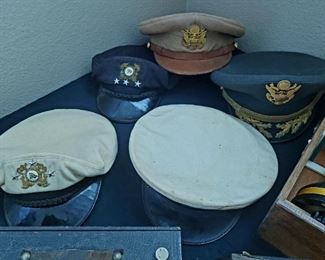 WW 2 military caps