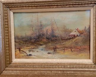 Original oil painting 