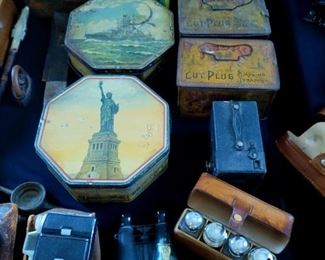 Vintage tins