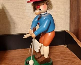 Vintage Christian Ulbricht Smoker Golfer