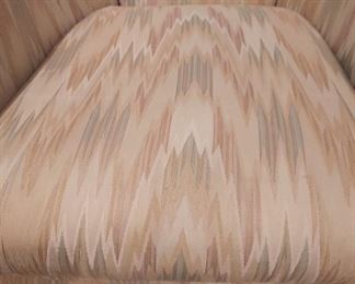 Detail, Southwest-style swivel pub chairs