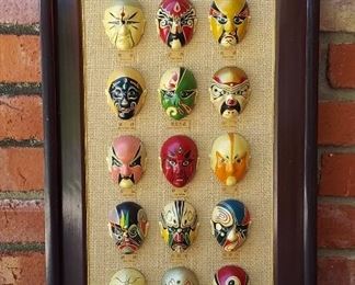 Vintage Chinese masks