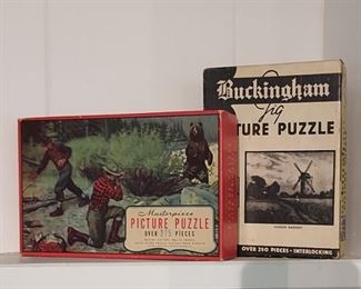 Vintage puzzles