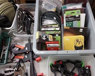 Clamps and sanding products