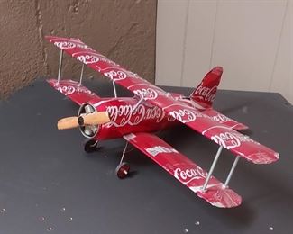 Coke can bi-plane