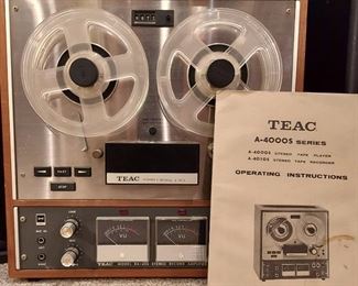 Vintage Teac A-4000S Series Reel-to-Reel