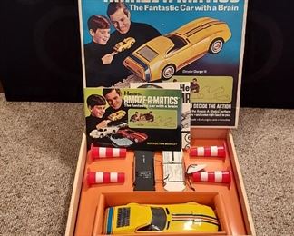 Vintage Amaze-A-Matics Challenger III toy car (never used)