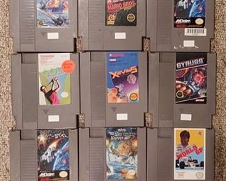 Vintage Nintendo games
